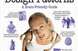 The cover of Head First Design Patterns