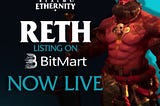 RETH Now Live on BitMart!