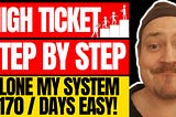 High Ticket Affiliate Marketing Step By Step