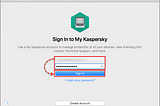 My.kaspersky.login