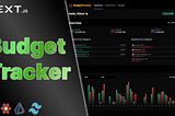 Full stack Budget Tracker: NextJs , React,Typescript ,React-Query, Prisma — SQL, Recharts, Tailwind