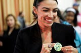 On how a french girl ends up chasing AOC in the Bronx wearing a deer headband