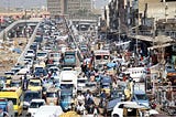 Source: medium.com/@ahsanakbar/reasons-of-traffic-jams-in-karachi-e9387d11da53