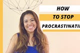 5 things that help me improve productivity & avoid procrastination