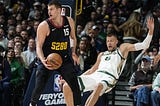 Nuggets down Celtics in epic showdown