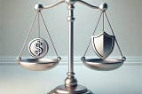 Scale representing the importance of risk management for successful options trading