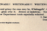 Whitewashing the Eyes of Texas