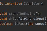 Interfaces in JAVA