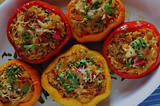 Quick Vegan Stuffed Peppers: Ready in Under an Hour.