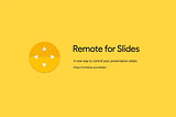 Controlar las presentaciones de Google Slides remotamente desde un Smartphone