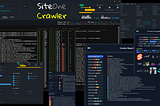 SiteOne Crawler — screenshots from desktop application, command-line tool and HTML report