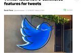 Twitter tests new e-commerce features for tweets.