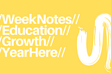 #WeekNotes S1E2 — First week of placement