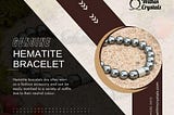 Genuine Hematite Bracelet