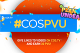 Dive into the NFT Games World with #COSPVU for 30 PVU Tokens!