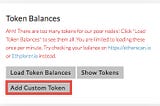 How to add R token to MEW