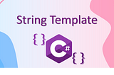 Formatting Strings using Templates in C#