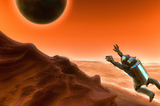 A poem about being rescued from Planet Mars