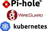 Deploy pihole and wireguard on kubernetes using a recursive dns