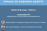 ¿Qué sucedió durante la Semana de Gobierno Abierto?