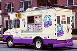 Ice cream truck.