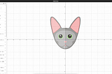 I drew my cat’s portrait using Desmos Graphing Calculator