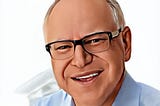 Head shot of Tim Walz, vice presidential nominee