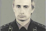 Vladimir Putin in KGB uniform c. 1980. Source: Kremlin Archive. Unknown author