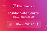 Announcing $FLAC public sale