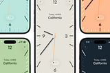 Redesigning iPhone clock app. Rethinking the design system.