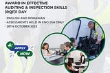 Effective Auditing & Inspection Skills (RQF)