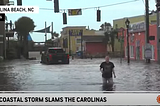 Where this occurs as storms approach land could greatly add to the risk to lives and property. Carolian Beach and Potential Tropical Storm 8.