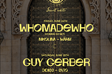 Secret Events (WhoMadeWho, Guy Gerber) Review