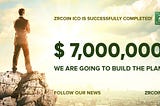 ZrCoin crowdsale ends at $7 million