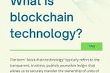 What is  blockchain?