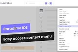 Feature Drop: Easy-Access Context Menu