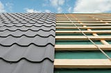 metal roof installation