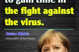 What are the world leaders saying and thinking about coronavirus?
