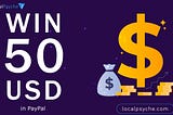 Win $50 in PayPal