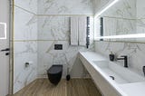 Best Choice for Bathroom Walls and Floors