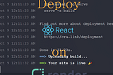 Deploy React app to Render