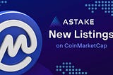 Astake Finance Listed on CoinMarketCap
