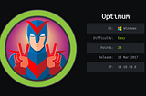 Ethical Hacking Lessons — Optimum Writeup