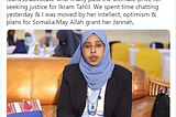 Female opposition MP Amina was killed in Somalia bombings