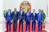 UAE Minister of State meets the President of Kenya