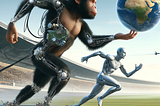 Comparing the current state of AI with human and chimpanzee intelligence.