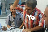 It’s that meme that has a guy slamming down a card on a card game. The guy is labeled “yo” and the card he’s holding up in the air is labeled “el problema es el capitalismo” and the pile he’s about to slam it on is labeled “una conversación casual”