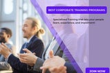 Why Should You Choose Corporate Training Programs from Irizpro Learning Solutions?