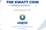 The 4NEW Token: The Green Energy Token.