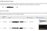 Setup EFS with ECS Fargate